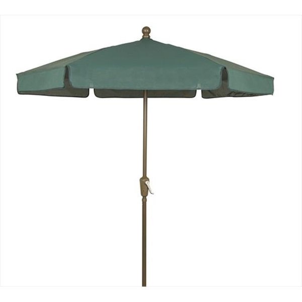 Fiberbuilt Home Fiberbuilt Home 7Gcrcb-T-Fg Garden Umbrella 7.5 Ft - Forest Green 7GCRCB-T-FG